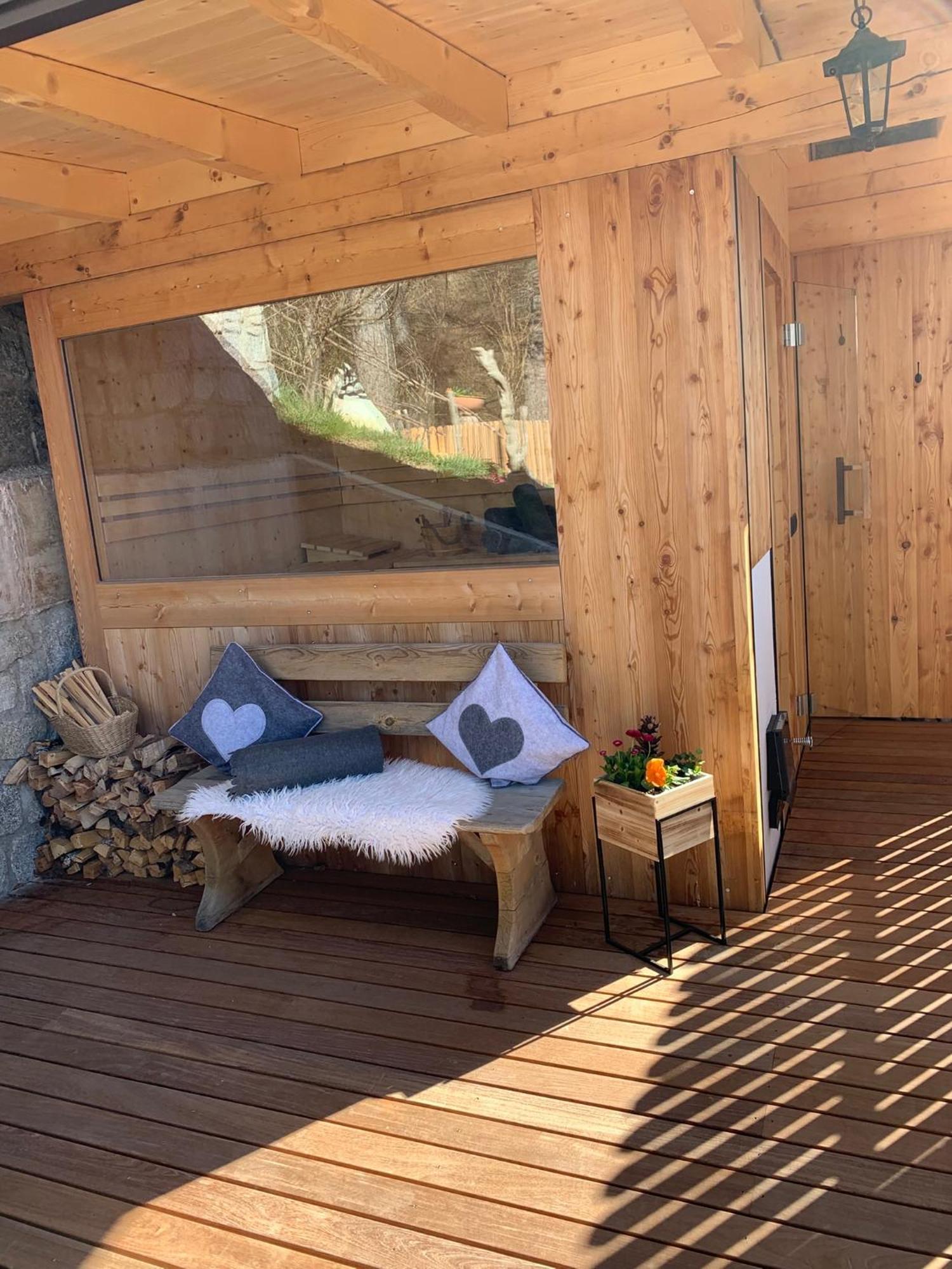 Chalet Leitn-Anger San Leonardo in Passiria Exterior foto